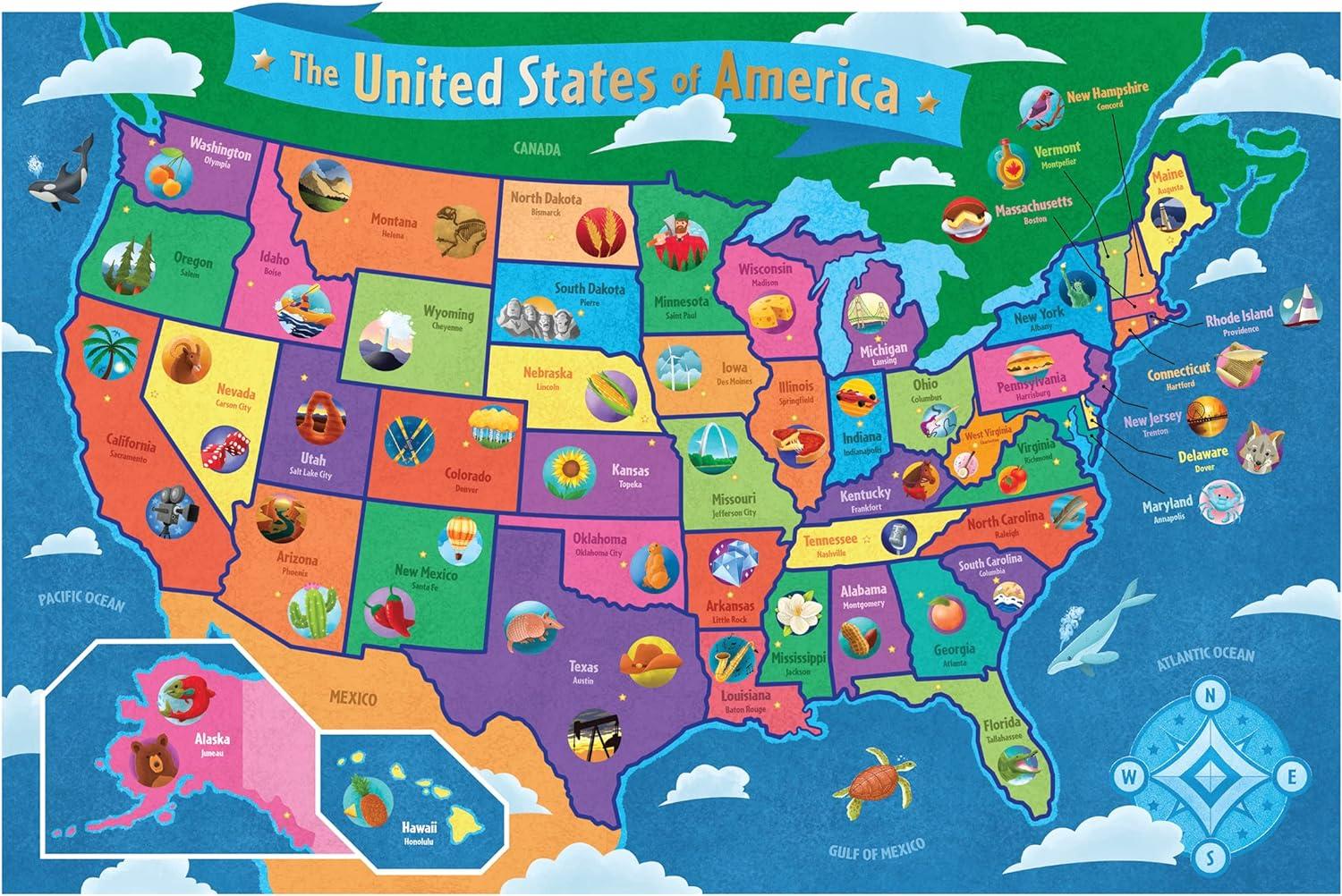imageUnited States of America Floor Puzzle