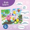 Peaceable Kingdom, Easter Bunny Scratch and Sniff Jigsaw Puzzle, Scented Candy Aroma, Visual Recognition, Problem Solving, Kids Ages 5+, 76 Pieces, Classroom Use, Easter Holiday Puzzle