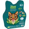 Peaceable Kingdom Jaguar-Shaped 251-Piece Puzzle for Kids Ages 7 & Up – Includes 15 Fun-Shaped Puzzle Pieces – Great for Classrooms or Home Use