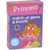 Peaceable Kingdom Press Princess 2-in-1 Match Up Memory Game & Floor Puzzle (24 Piece)(Princess)