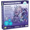 Peaceable Kingdom Puzzlescopes: Outer Space – 191-Pc. Puzzle for Kids Ages 6 & Up – Included Suction Cup to Spin and Position Circular Pieces – Great for Home or Classrooms
