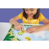Peaceable Kingdom Scratch & Sniff Puzzles – Fruity Pool Party – 77pc Sensory Puzzle for Kids Ages 5 & up – Banana, Strawberry & Pineapple scents – Great for classrooms