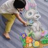 Peaceable Kingdom Shimmery Rainbow Floor Puzzle(Bunny)