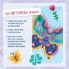 Peaceable Kingdom Shimmery Rainbow Floor Puzzle(Butterfly)