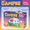 Peaceable Kingdom Shimmery Rainbow Floor Puzzle(Camper)