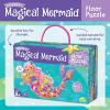 Peaceable Kingdom Shimmery Rainbow Floor Puzzle(Mermaid)
