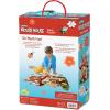 Peaceable Kingdom Shimmery Rainbow Floor Puzzle(Mushroom House)