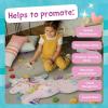 Peaceable Kingdom Shimmery Rainbow Floor Puzzle(Unicorn)