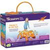 Peaceable Kingdom Shiny Shark Floor Puzzle – 53-Piece Giant Floor Puzzle for Kids Ages 5 & up – Fun-Shaped Puzzle Pieces – Great for Classrooms(Triceratops)