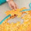 Peaceable Kingdom Shiny Shark Floor Puzzle – 53-Piece Giant Floor Puzzle for Kids Ages 5 & up – Fun-Shaped Puzzle Pieces – Great for Classrooms(Triceratops)