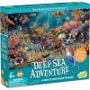 Peaceable Kingdom Deep Sea Adventure Puzzle – 100-Pc. Seek & Find Glow Puzzle for Kids Ages 6 & Up – Included Blacklight Reveals Hidden Items – Great Family Puzzles