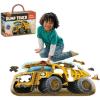 Peaceable Kingdom Giant Floor Puzzles with Uniquely Fun Shaped Pieces for Kids Ages 3+ Gifts for Boys and Girls – Dump Truck