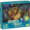 Peaceable Kingdom Gnomes at Night Puzzle – 100-Pc. Seek & Find Glow Puzzle for Kids Ages 6 & Up – Included Blacklight Reveals Hidden Items – Great for Home or Classrooms