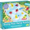 Peaceable Kingdom Scratch & Sniff Puzzles – Fruity Pool Party – 77pc Sensory Puzzle for Kids Ages 5 & up – Banana, Strawberry & Pineapple scents – Great for classrooms