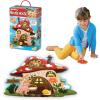 Peaceable Kingdom Shimmery Rainbow Floor Puzzle(Mushroom House)