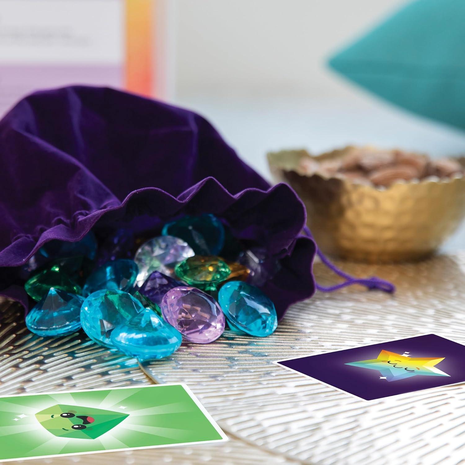 imageMindWare Best Gems Family Game for 5 Year Olds and up Match Giant Gems to Earn Points 2 to 4 Players