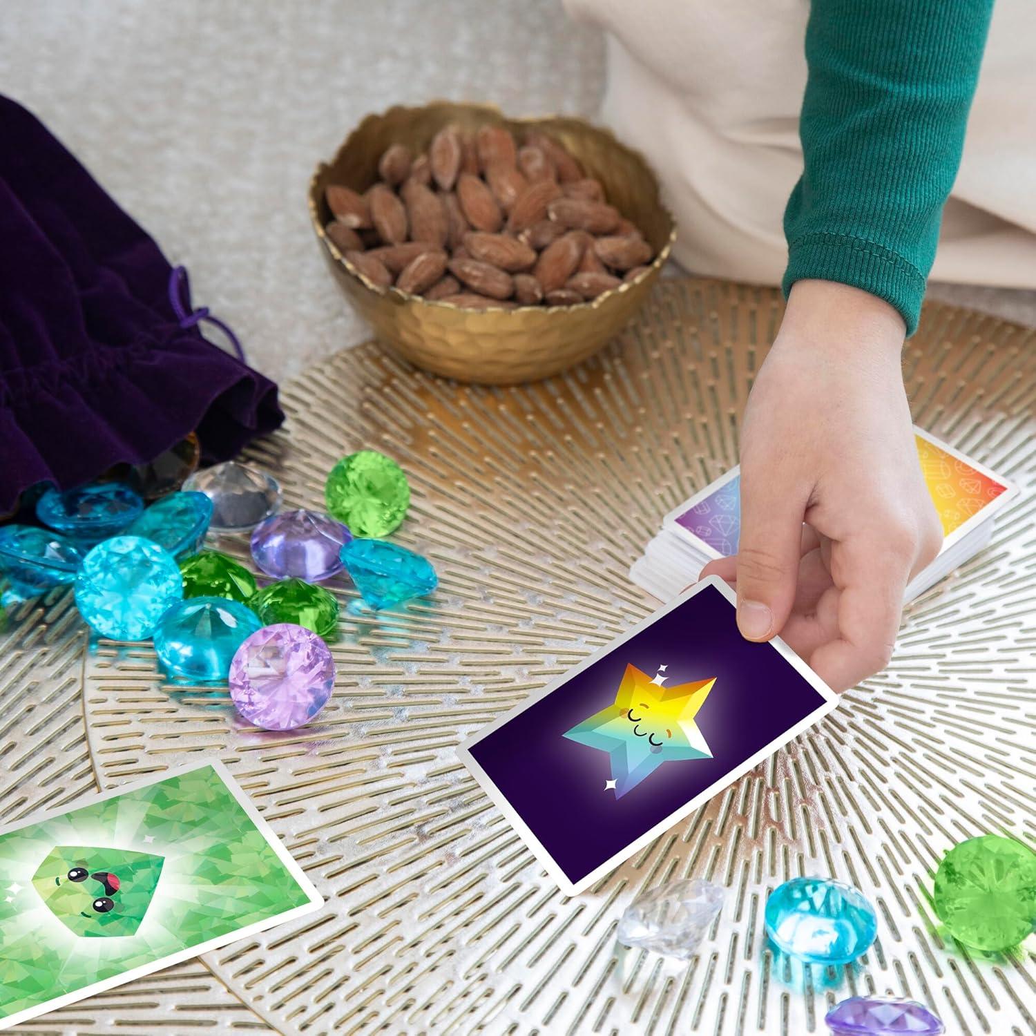imageMindWare Best Gems Family Game for 5 Year Olds and up Match Giant Gems to Earn Points 2 to 4 Players