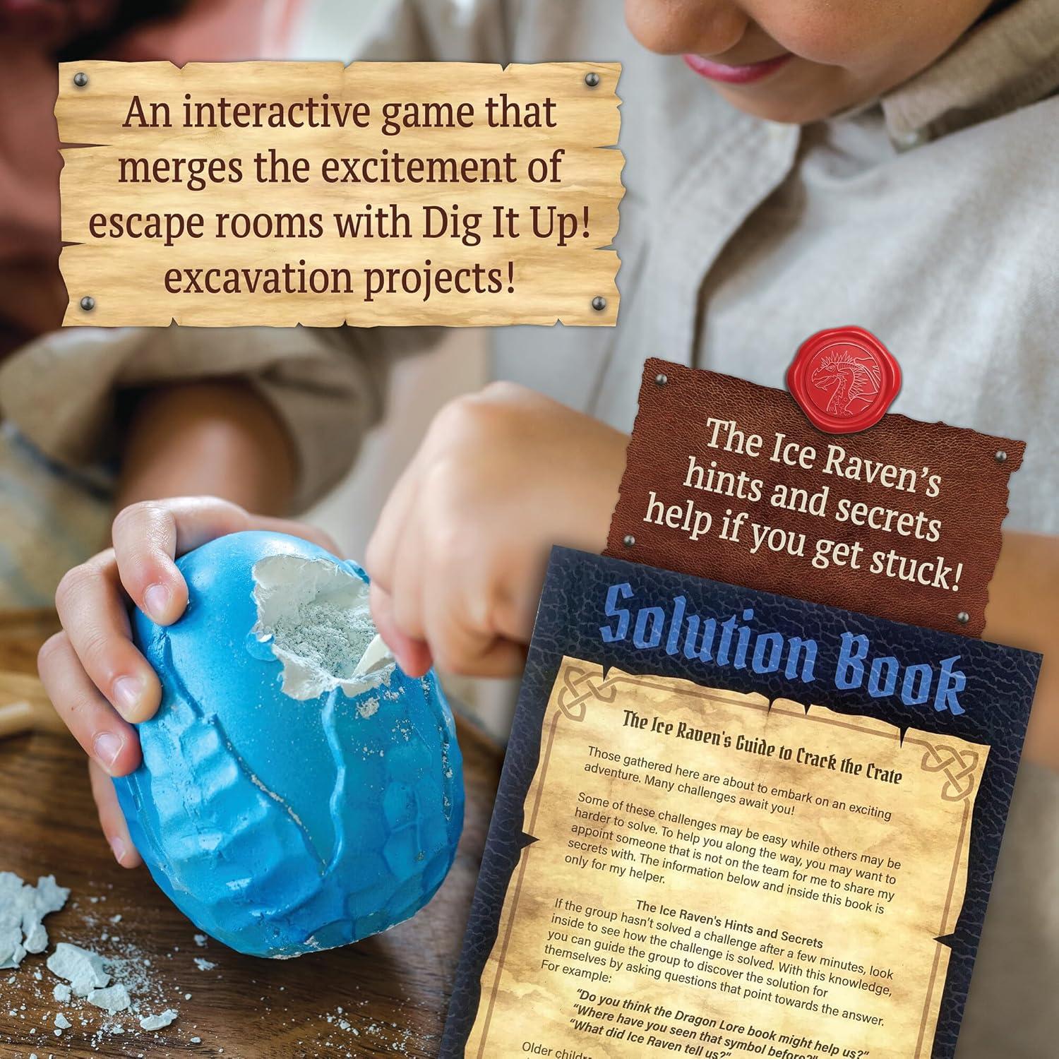 imageMindWare Dig It Up Crack The Crate Board Game for 1 or More Players Bring The Thrill of Escape Rooms Home for Adults amp Kids 8 amp Up
