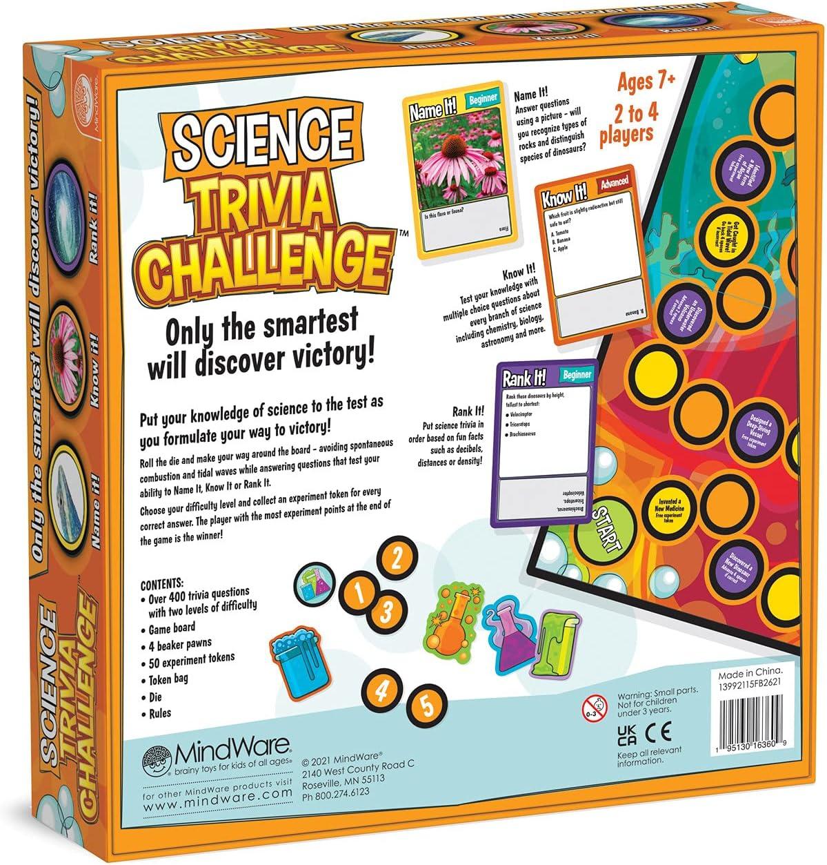 imageMindWare Science Trivia Challenge Game Educational amp Fun Game for Families amp Kids Ages 7 amp Up
