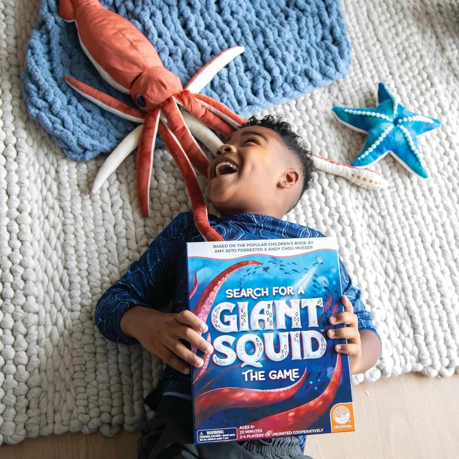 imageMindWare Search for a Giant Squid The Game Based On The Popular Book for 2 to 4 Players
