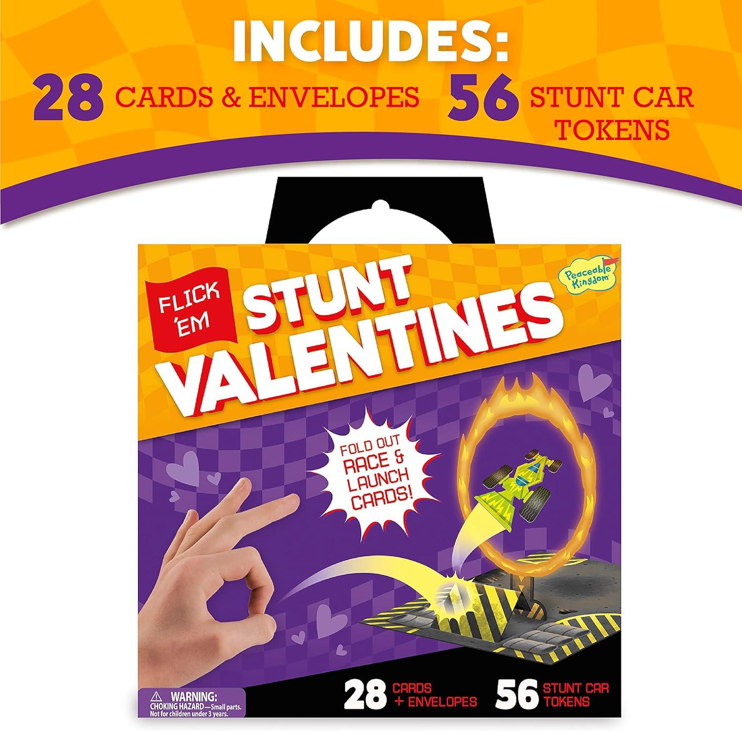 imagePEACEABLE KINGDOM Flick Em Stunts Super Valentine 1 EA