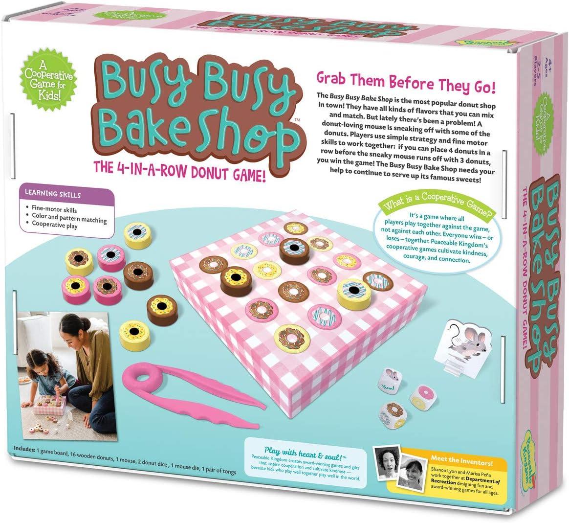 imagePeaceable Kingdom Busy Busy Bake Shop Cooperative Game for Kids 25 Players Ages 4 and Older