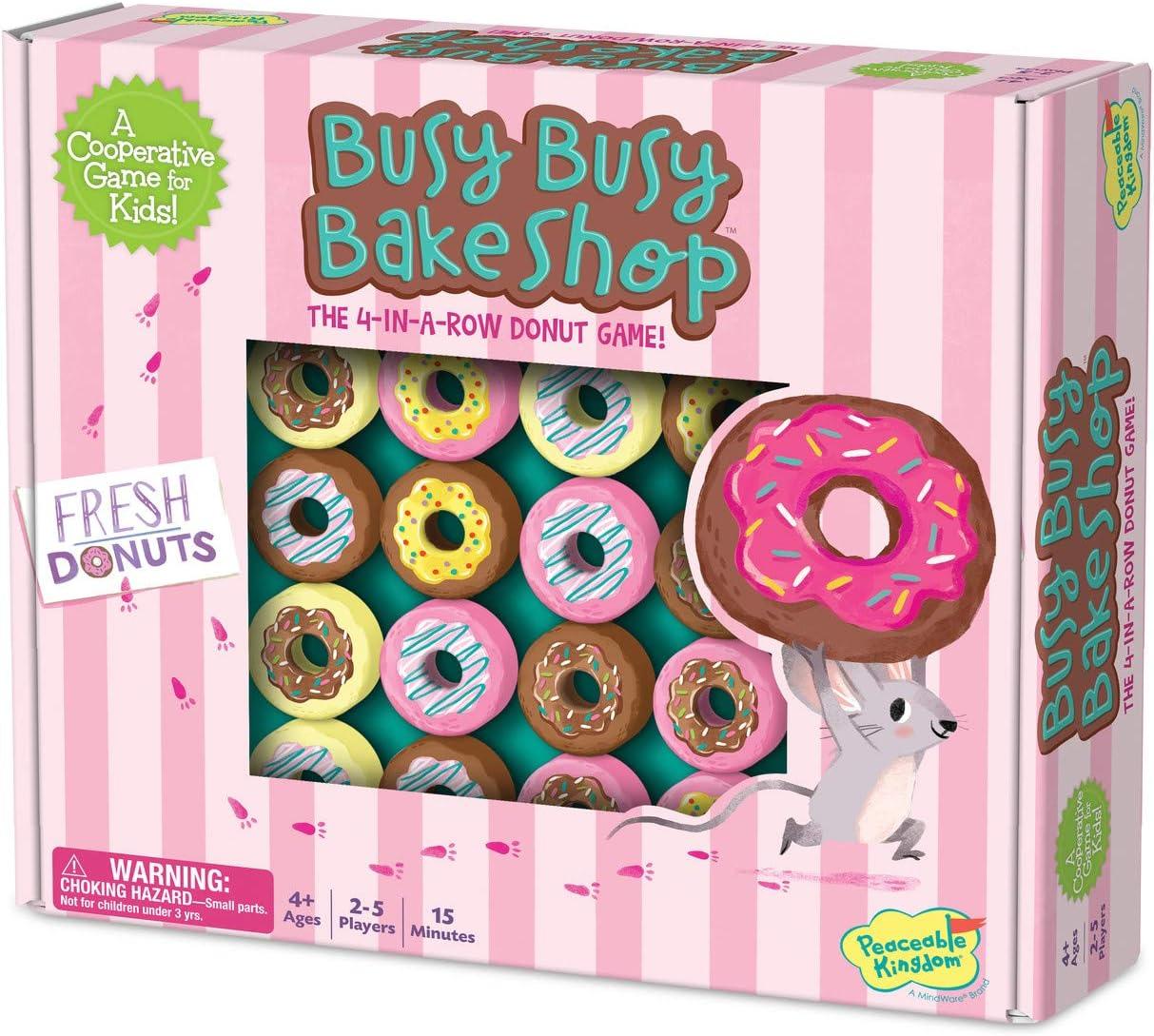 imagePeaceable Kingdom Busy Busy Bake Shop Cooperative Game for Kids 25 Players Ages 4 and Older