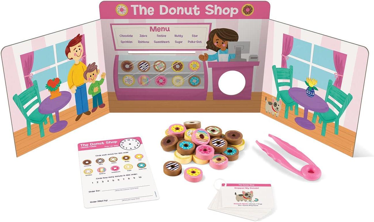 imagePeaceable Kingdom Get Ready for Kindergarten Learning Around Town Kindergarten Readiness Activity Set for Kids Ages 4 amp Up