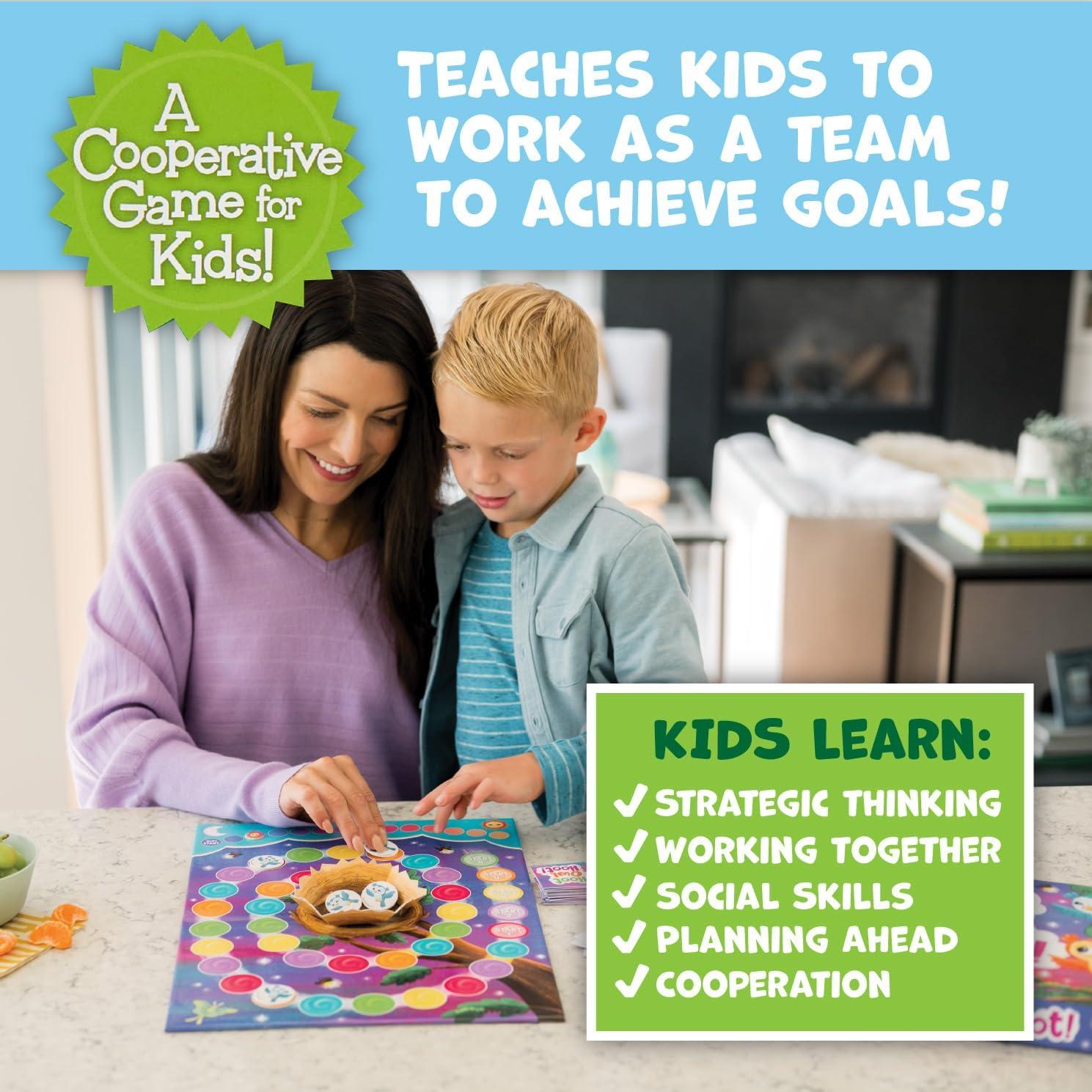 imagePeaceable Kingdom Hoot Owl Hoot Cooperative Matching Game For Kids