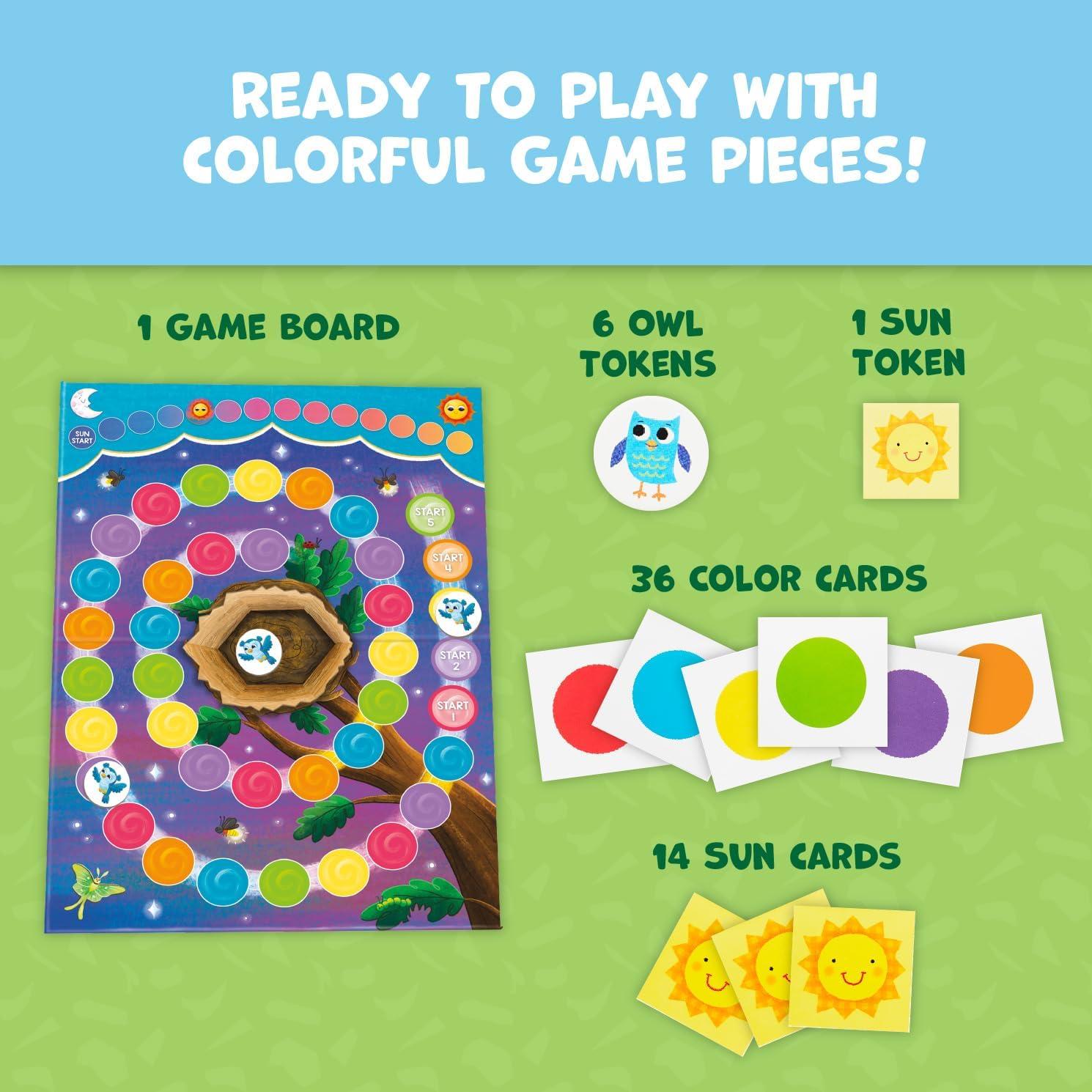 imagePeaceable Kingdom Hoot Owl Hoot Cooperative Matching Game For Kids