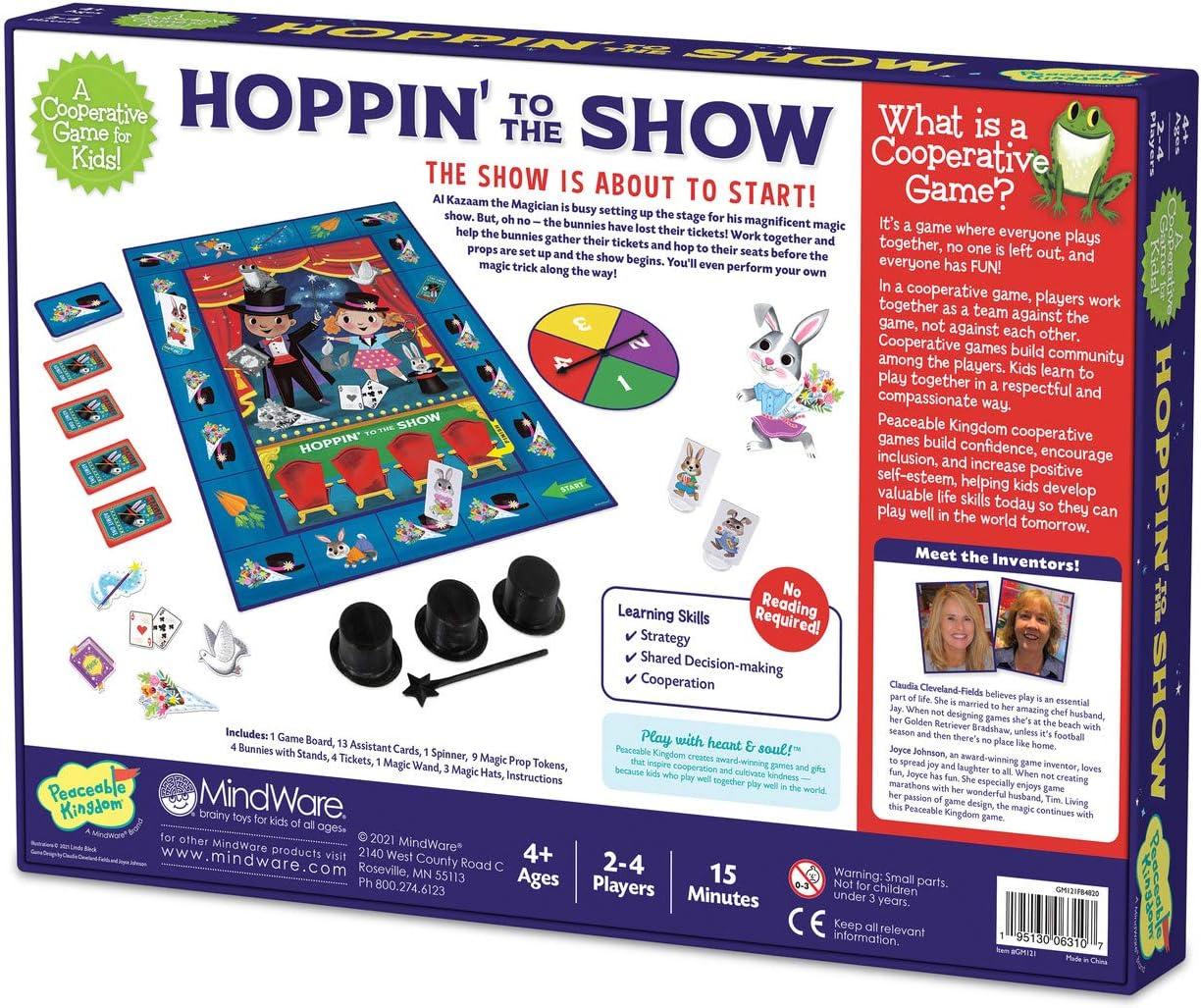 imagePeaceable Kingdom Hoppin to The Show Cooperative Game for Kids
