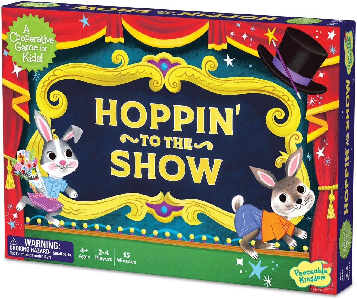 imagePeaceable Kingdom Hoppin to The Show Cooperative Game for Kids