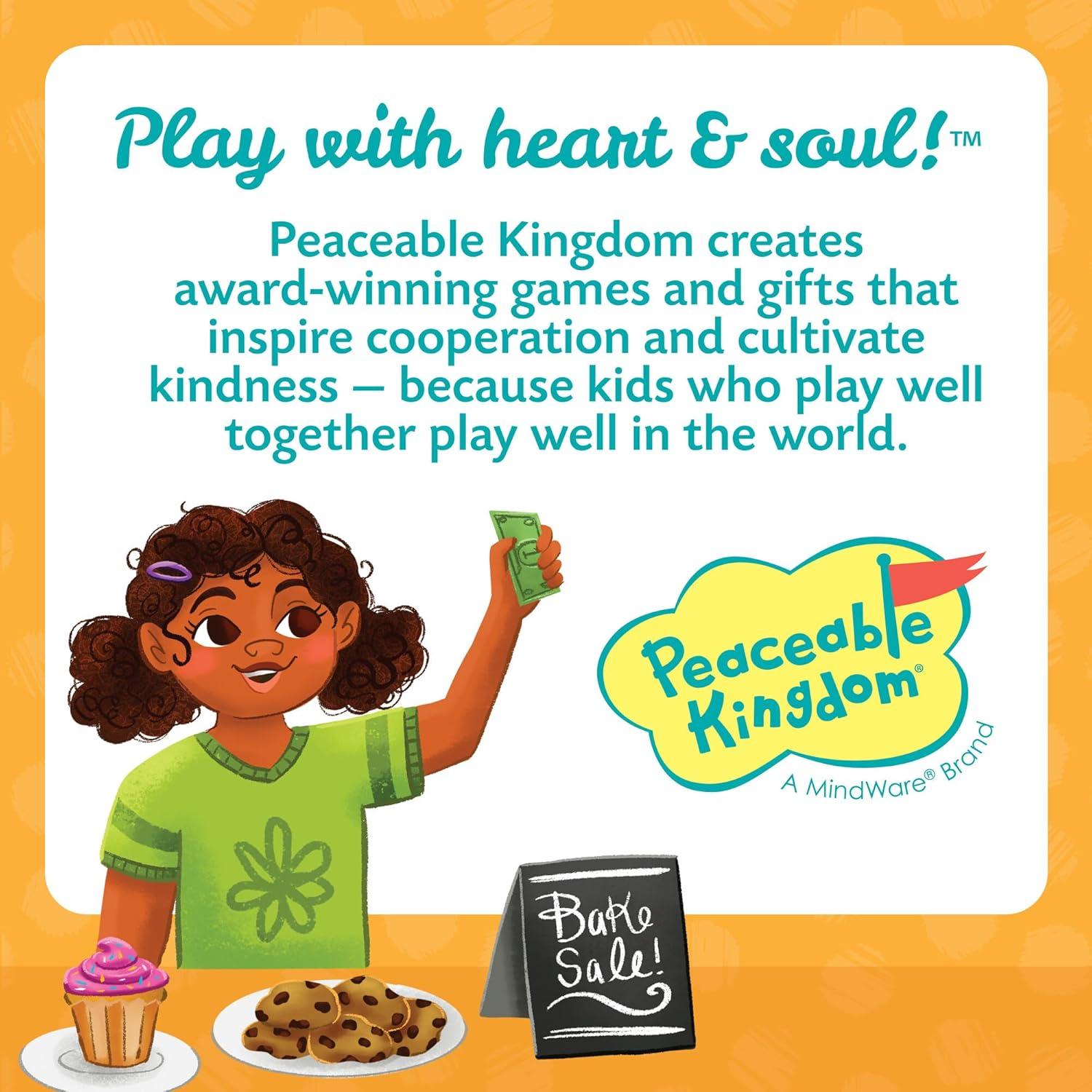 imagePeaceable Kingdom Money Bunch Game Cooperative Board Game Teaching Smart Money Habits of Learning to Save Share and Spend Money