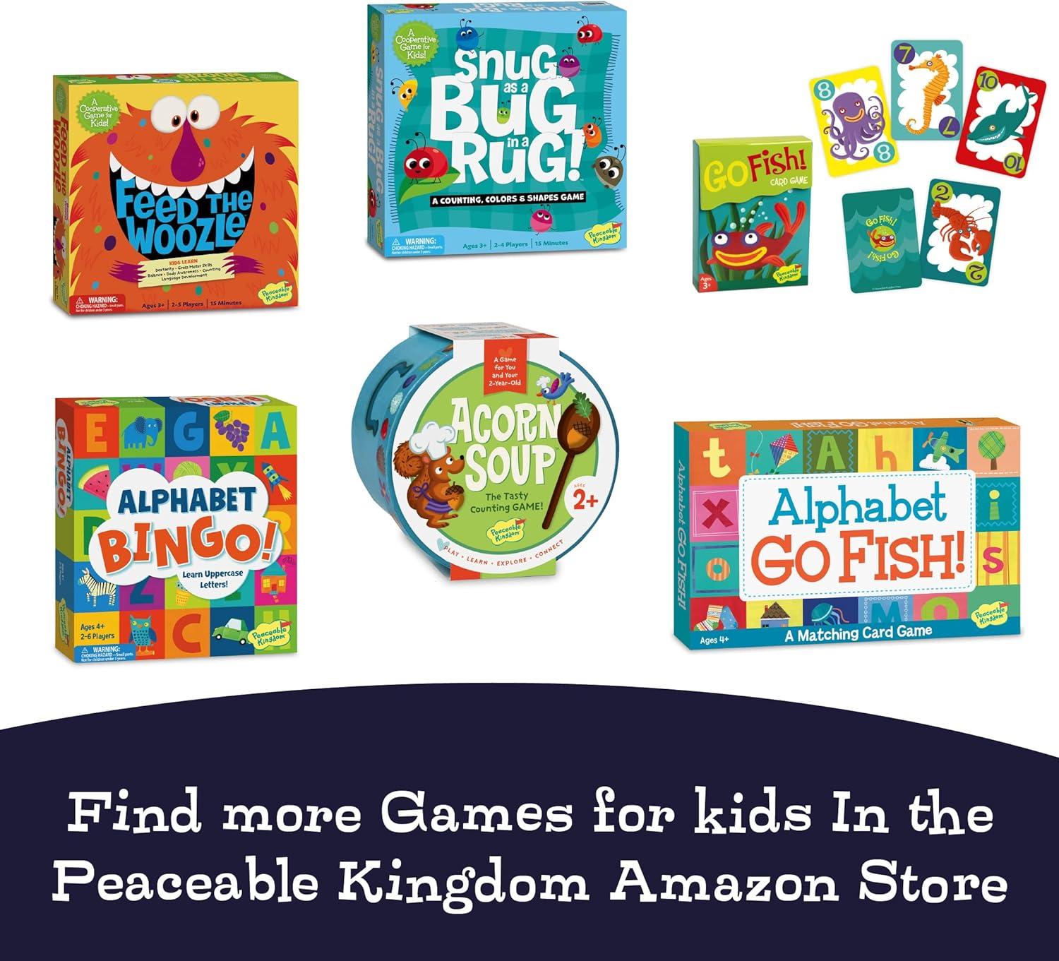 imagePeaceable Kingdom Stone Soup Cooperative Memory Board Game for Kids