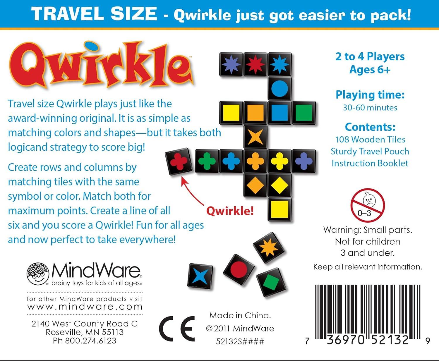 imageTravel Qwirkle Board Game