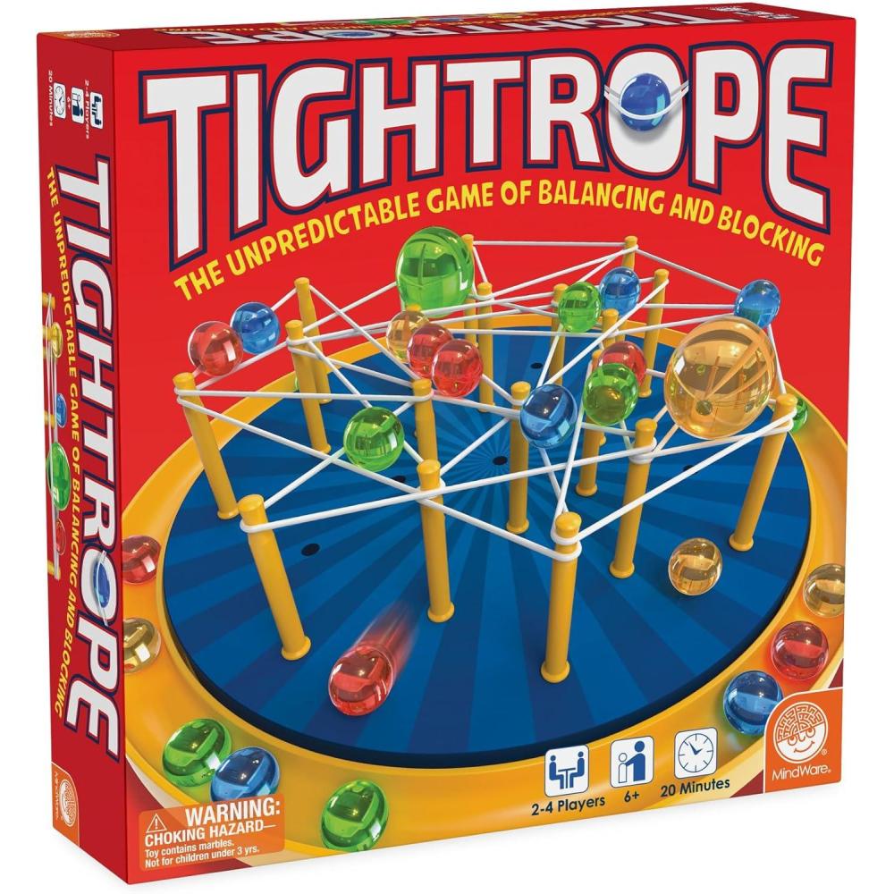 imageMindWare Tightrope Strategy Board Game Fun for Classrooms 24 Players 20 Min Play Time Ages 6 amp Up