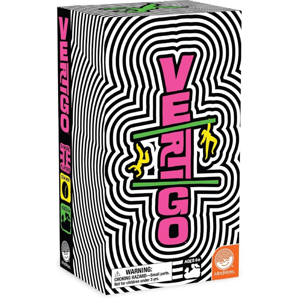 imageMindWare Vertigo Game  Thrilling Family Suspend and Strategy Challenge with Balancing Beams Vertigoers and Surprise Battle Rounds  Ages 6 2 Players