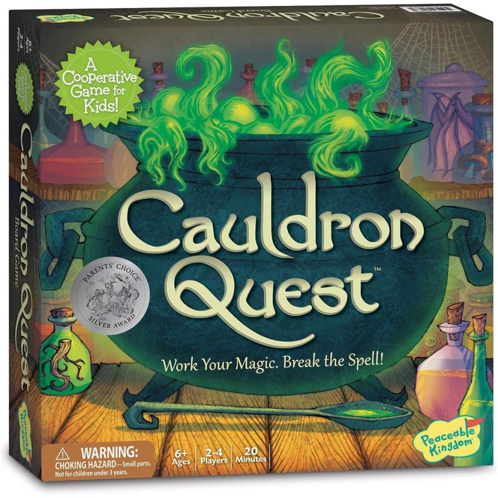 imagePeaceable Kingdom Cauldron Quest Cooperative Potions and Spells Game for Kids