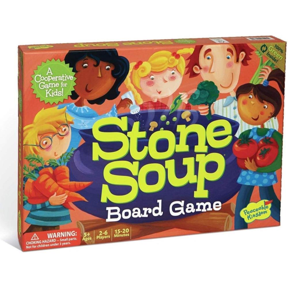 imagePeaceable Kingdom Stone Soup Cooperative Memory Board Game for Kids