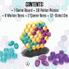 MindWare Queen Swarm – Strategic Hive Domination Game for Kids & Families, Dice-Rolling Area Control Board Game, Ages 6+, 2 Players