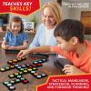 MindWare Qwirkle Color Blind Friendly Family Game Game for Kids and Adults – Fun Family Game Night Game for Concentration and Visual-Thinking Skills – Ages 6+