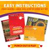 PEACEABLE KINGDOM Flick ‘Em Stunts Super Valentine, 1 EA