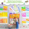 Peaceable Kingdom Alphabet Learning Fun Tote, Hands-on Literacy Activity Set with Magnetic Letters Sheets, Early Reading Skills Development, Kids Age 4+, Portable Classroom Home Organization