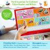 Peaceable Kingdom Alphabet Learning Fun Tote, Hands-on Literacy Activity Set with Magnetic Letters Sheets, Early Reading Skills Development, Kids Age 4+, Portable Classroom Home Organization