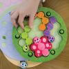 Peaceable Kingdom Color Clue Caterpillars – Magnetic Puzzles for Kids Ages 4 and Up