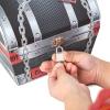 Peaceable Kingdom Kids Treasure Box Keep Out – Treasure Chest with Lock & Keys, Secret Box, Mini Jewelry Box, Storage Box, Boys & Girls
