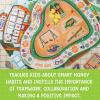 Peaceable Kingdom Money Bunch Game – Cooperative Board Game Teaching Smart Money Habits of Learning to Save, Share and Spend Money