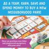 Peaceable Kingdom Money Bunch Game – Cooperative Board Game Teaching Smart Money Habits of Learning to Save, Share and Spend Money