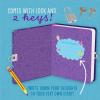 Peaceable Kingdom Secrets, Dreams and Wishes Glow in the Dark 6.25″ Lock and Key, Lined Page Diary for Kids