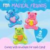 Peaceable Kingdom Valentines Cards for Kids Classroom, Set of 28 Valentines Day Gifts, Mini Popper Heart Pop It Fidget Toys, Classroom Exchange Set, Unique Fun Gifts for Kids, Ages 4+(Gummy Bear Scratch and Sniff Scented Candy Heart Valentines)